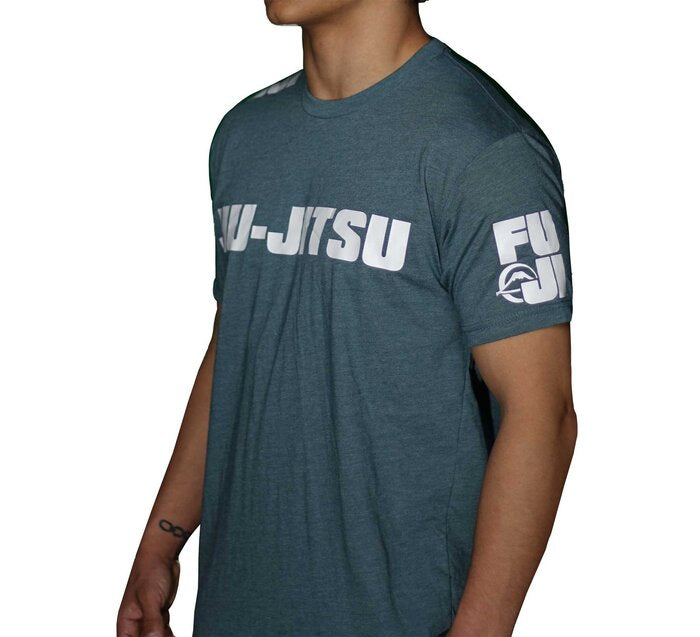 Fuji Indigo BJJ T-Shirt left side view