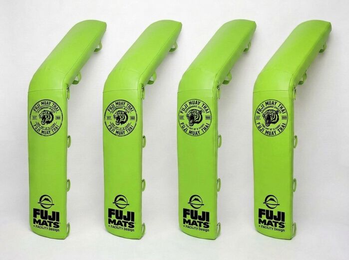 Fuji Lime Green Muay Thai Ring Corner Pads