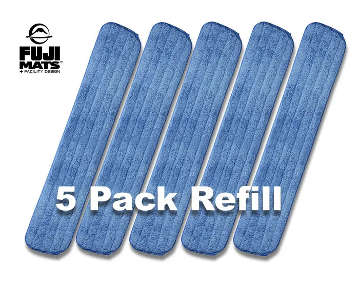 Fuji Mat Mop Replacement Pad 5 pack refill