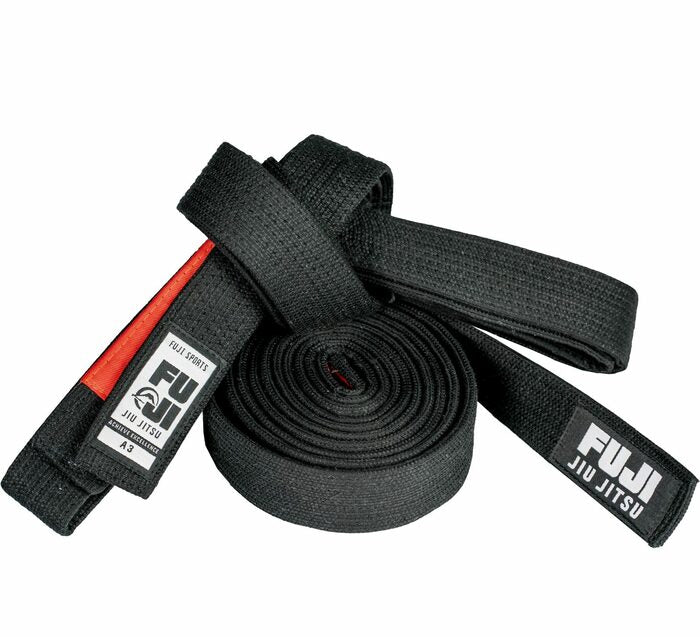 Fuji Premium Pearl Weave BJJ Black Belt