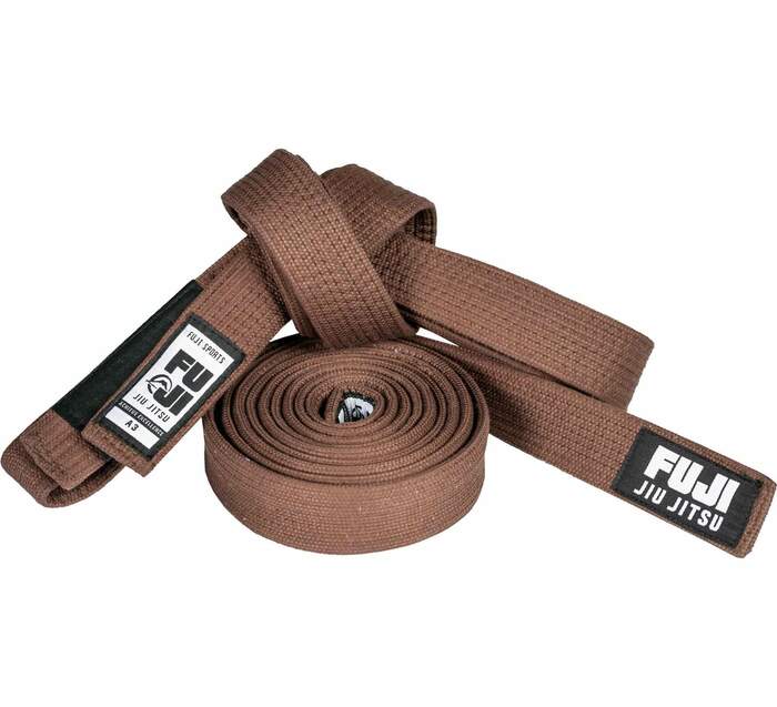 Fuji Premium Pearl Weave BJJ Brown Belt