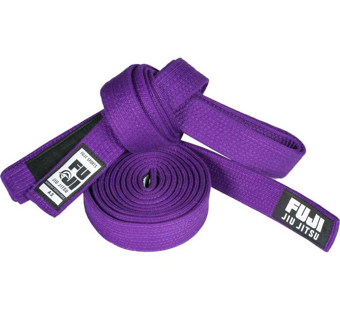 Fuji Premium Pearl Weave BJJ Purple Belt