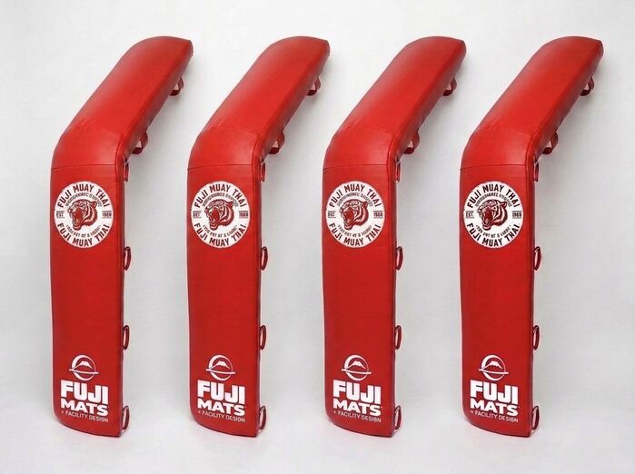 Fuji Red Muay Thai Ring Corner Pads
