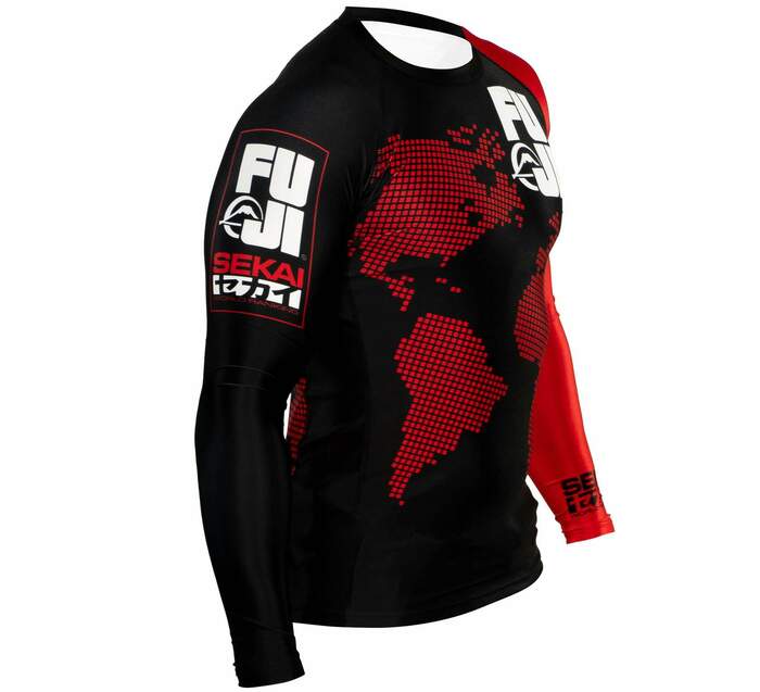 Fuji Sekai 2.0 Black Ranked Rashguard right side view