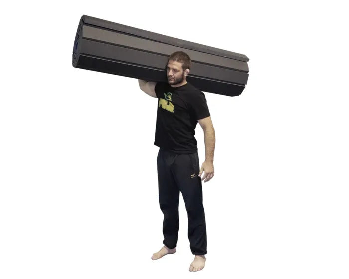 Fuji Submit Everyone Home Roll Out Mats rolled up easy to carry