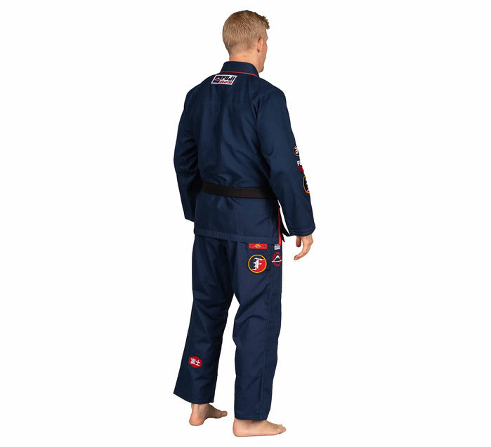 Fuji Suparaito BJJ Gi XTR Edition Navy 5