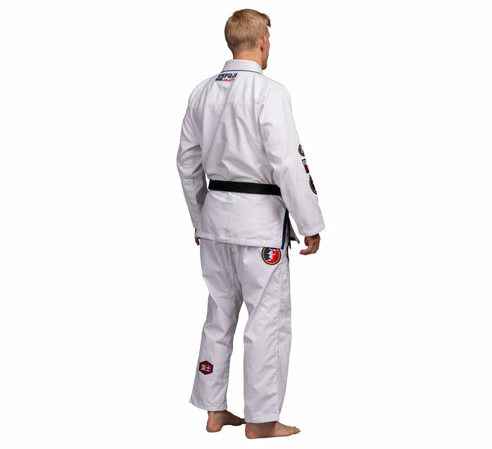 Fuji Suparaito BJJ Gi XTR Edition White 4