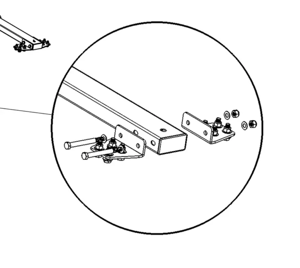 Fuji Trolley Beam Coupler close up