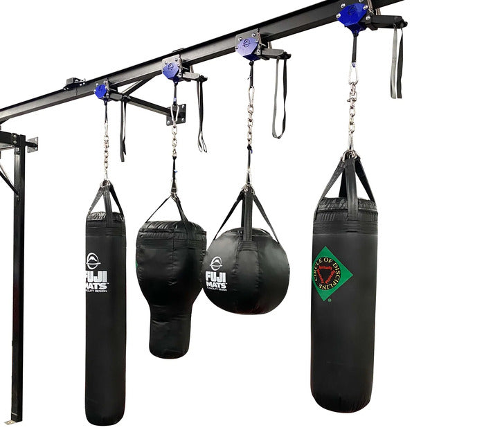 Fuji Wall Mount Trolley Bag System with Heavy Bags