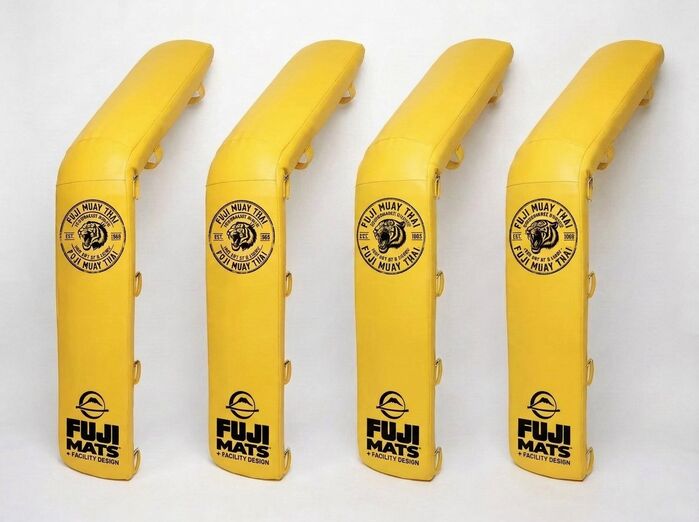 Fuji Yellow Muay Thai Ring Corner Pads