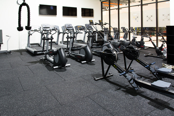 A1 Rubber 15mm Gym Tiles for gym flooring, view 3