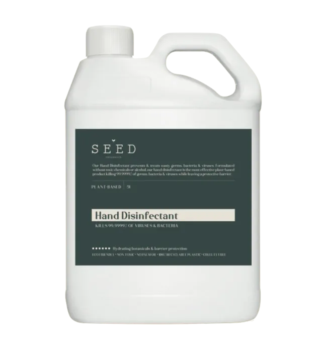 Seed Organic Hand Disinfectant - Size: 5 litre