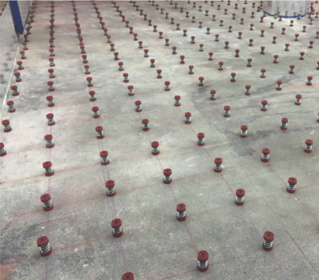 Heavy Weight Gym Floor Spring System