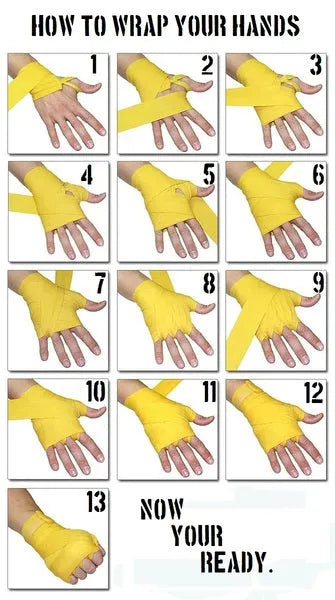 How to put on Legend Pro Boxing Hand Wraps