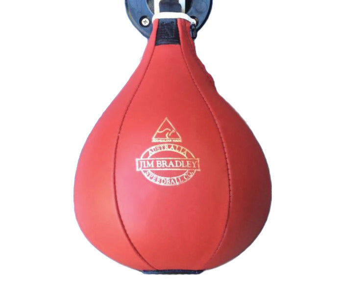 Jim Bradley 25cm Leather Speedball in Red