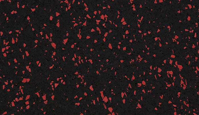 Legend 30mm Heavy Impact Gym Tiles - 1m x 1m - Red Speckle