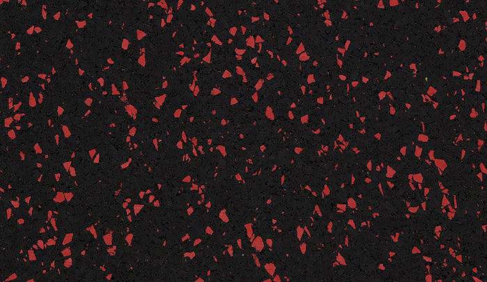 Legend 30mm Heavy Impact Gym Tiles - 1m x 1m - Red Speckle