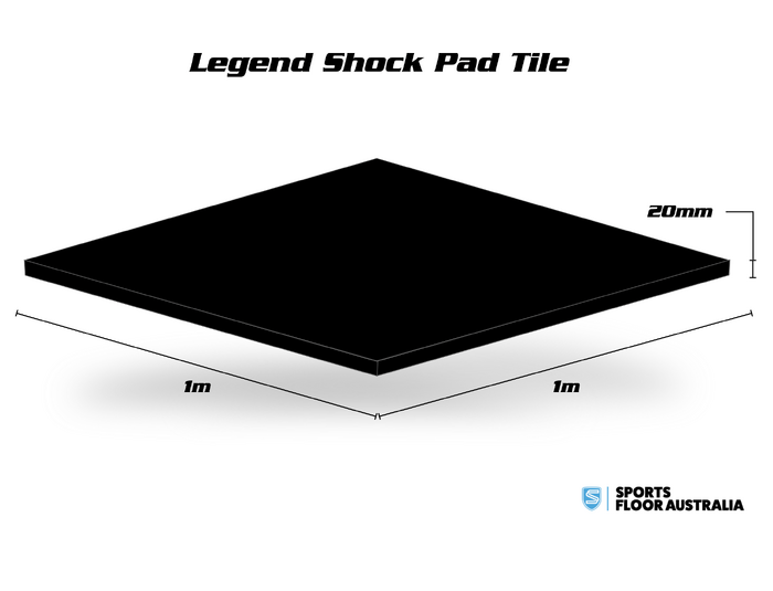 Legend Shock Pad Tile