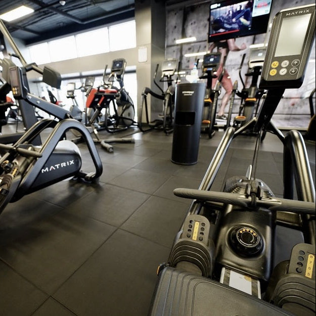 Legend 15mm High Performance Gym Tiles installation at Snap Fitness