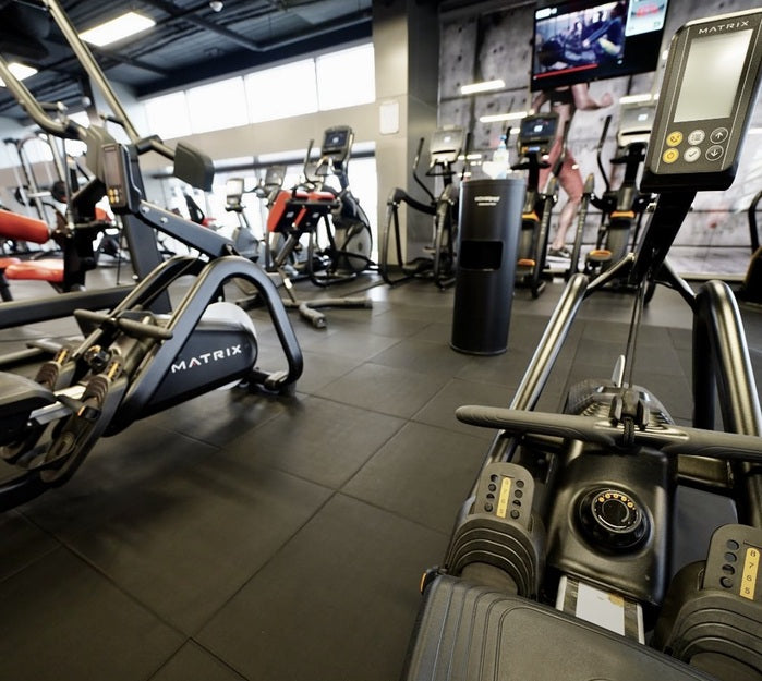 Legend 15mm High Performance Gym Tiles installation at Snap Fitness