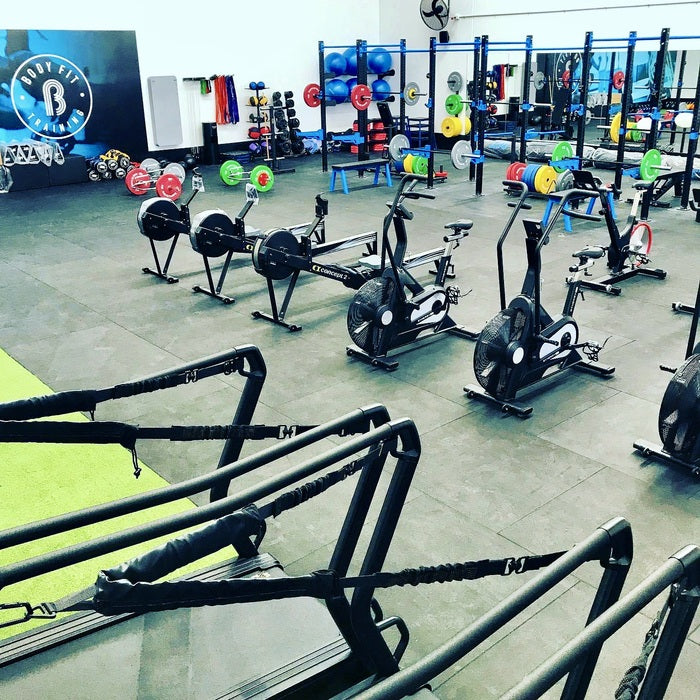 Legend 15mm High Performance Gym Tiles installed at BFT Gym