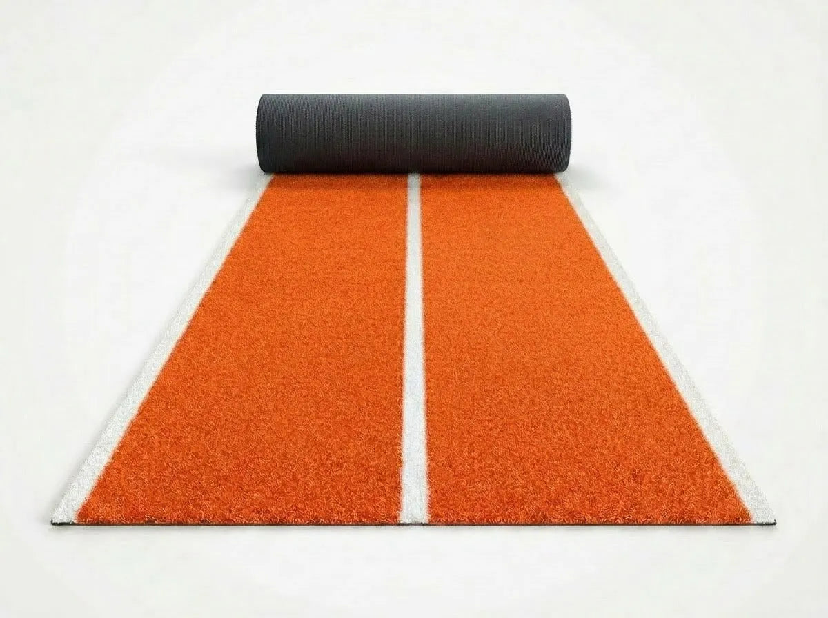Legend Custom Speed Turf in Orange and White