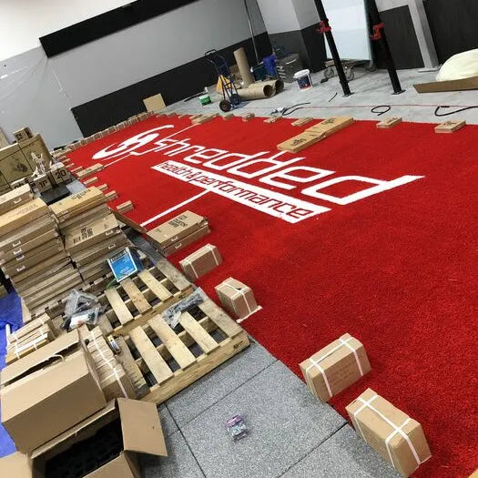 Legend Custom Speed Turf with logo