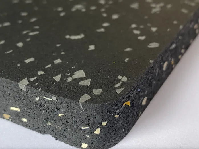 Legend Dark Grey Speckle Gym Tiles