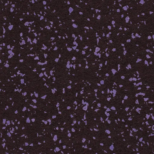 Legend Rolled Rubber Gym Flooring Purple Speckle