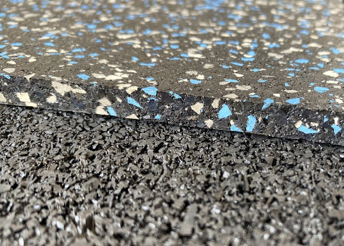 Legend Shock Pad Tile under 5mm Legend 8mm Gym Rolled Rubber