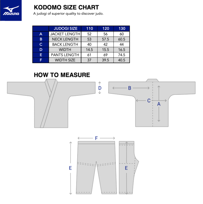 Mizuno Kodomo Kids Judo Gi