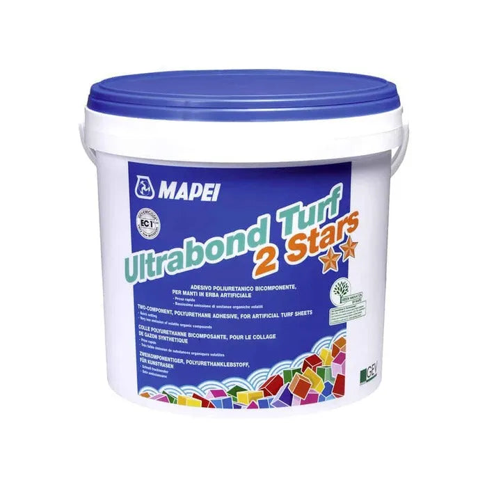 Mapei Ultrabond Turf 2 Stars Pro turf adhesive 15kg tub