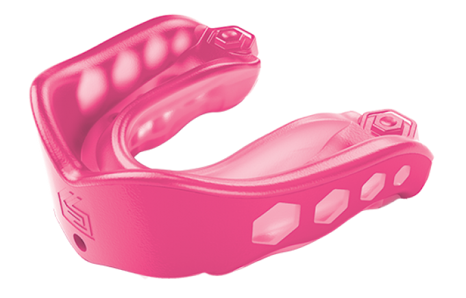 Shock Doctor Power Gel Max Mouth Guard - Pink