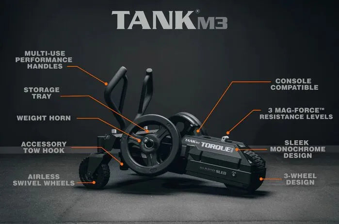 Torque Fitness TANK M3 feature list