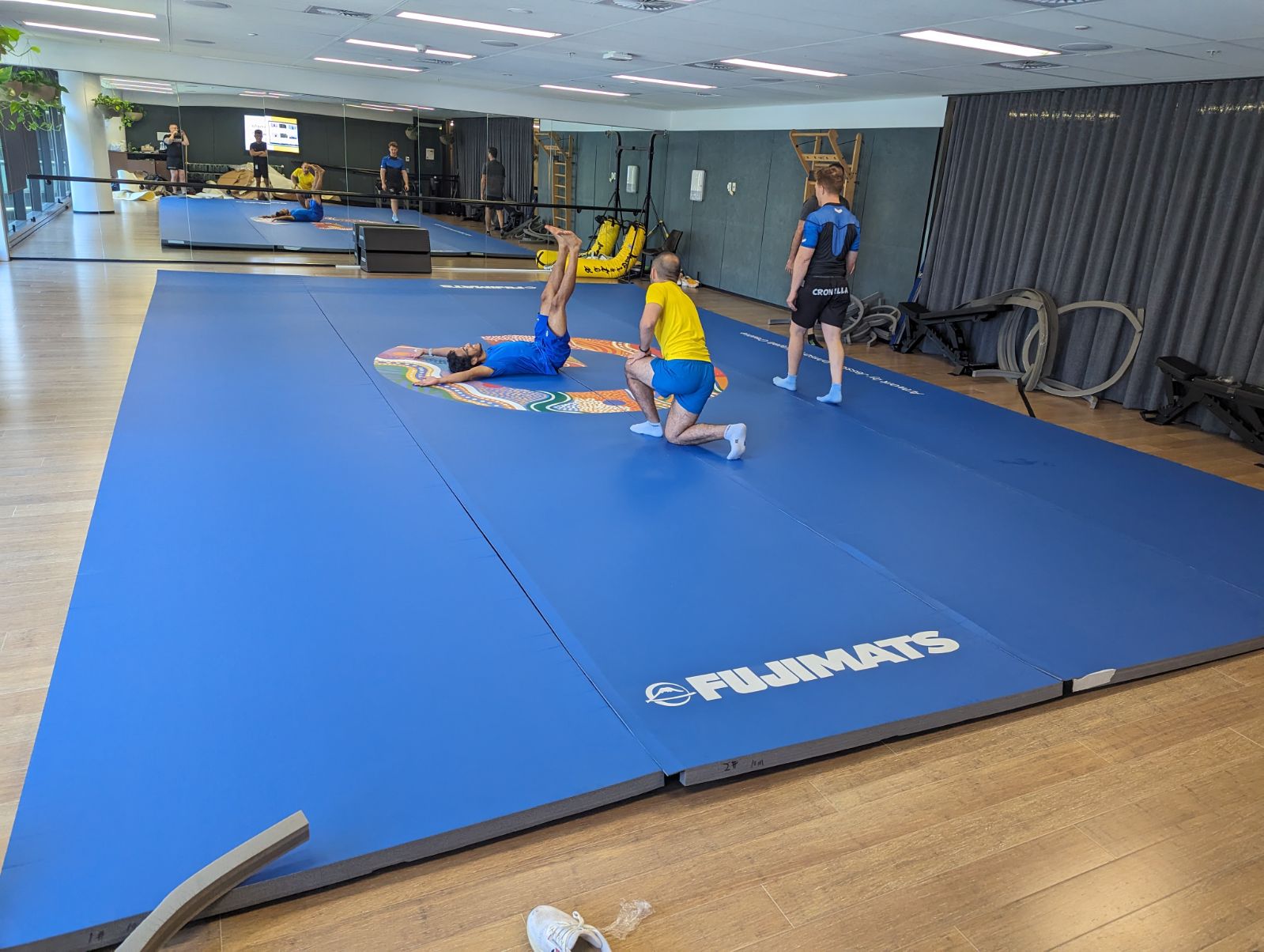 Fuji Roll Out Mats at Google Sydney