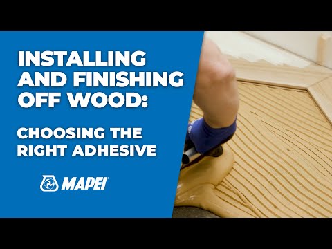 Mapei Ultrabond Eco S955 1K adhesive video