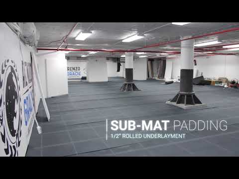 Fuji Mat Underlay in action video