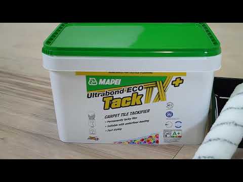 Mapei Ultrabond ECO Tack TX AU in action video